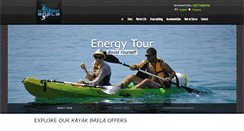 Desktop Screenshot of kayak-brela.com