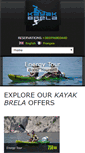 Mobile Screenshot of kayak-brela.com